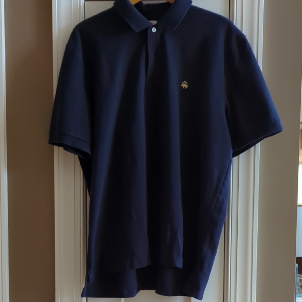 Men's Navy Polo Shirt Brooks Brothers
